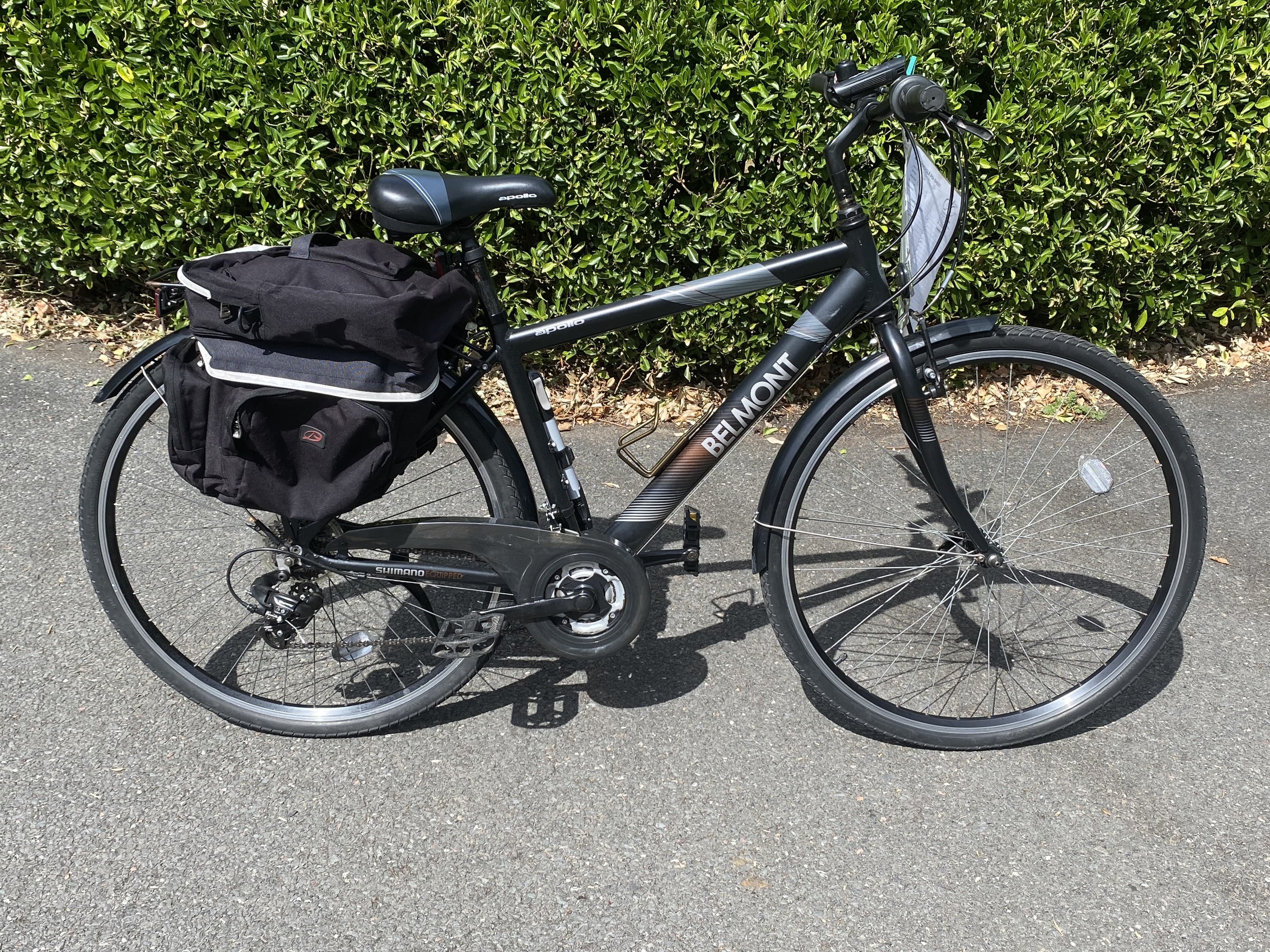 Apollo Belmont mens hybrid commuting bicycle