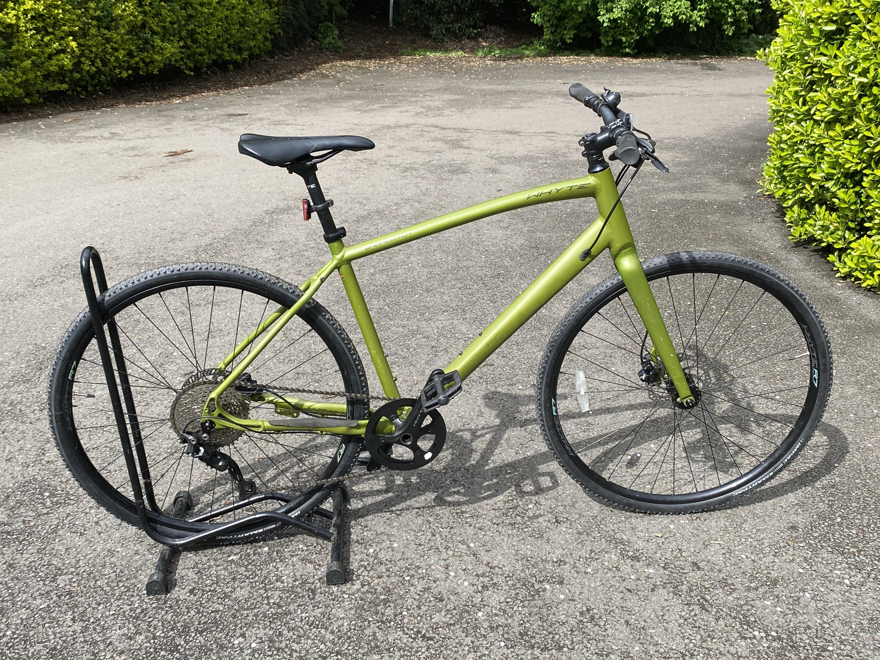 Whyte Shoreditch Hybrid Shimano Deore 10 speed gears 