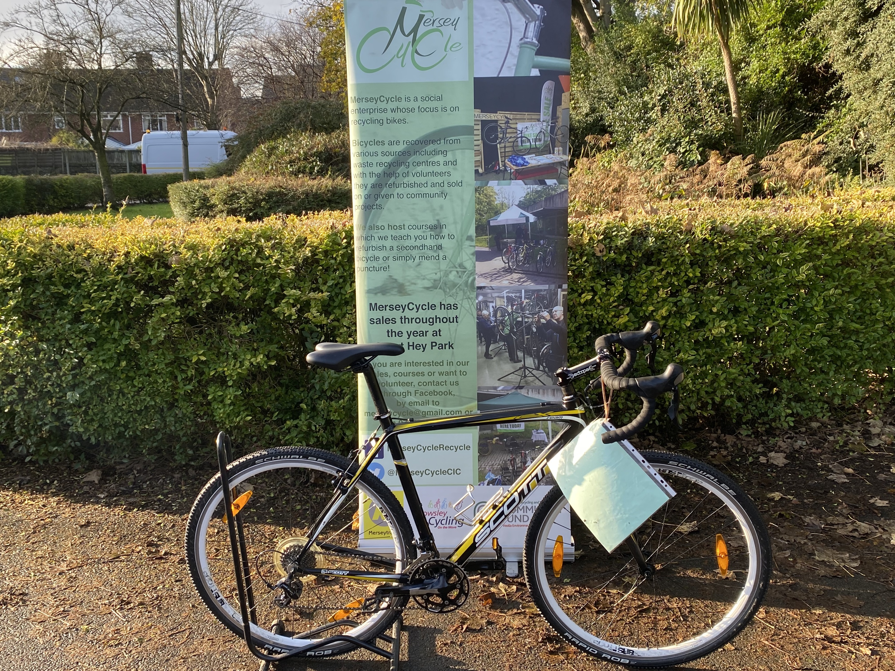 Scott CX Team Gravel Bike crosser for sale second hand refurbished pre loved 