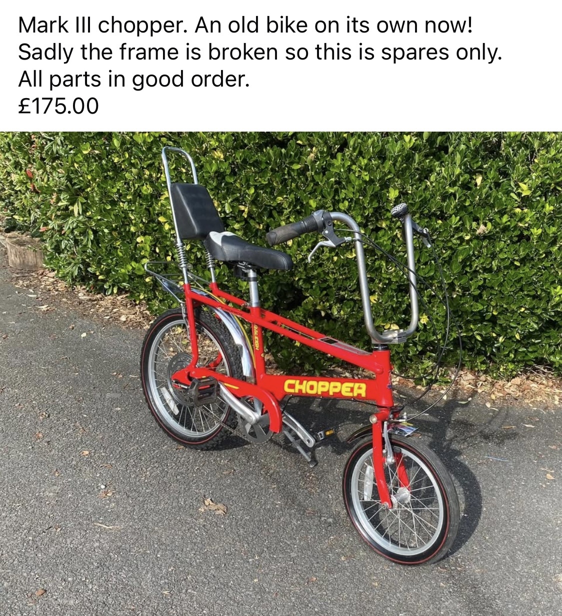 Mark III Raleigh Chopper