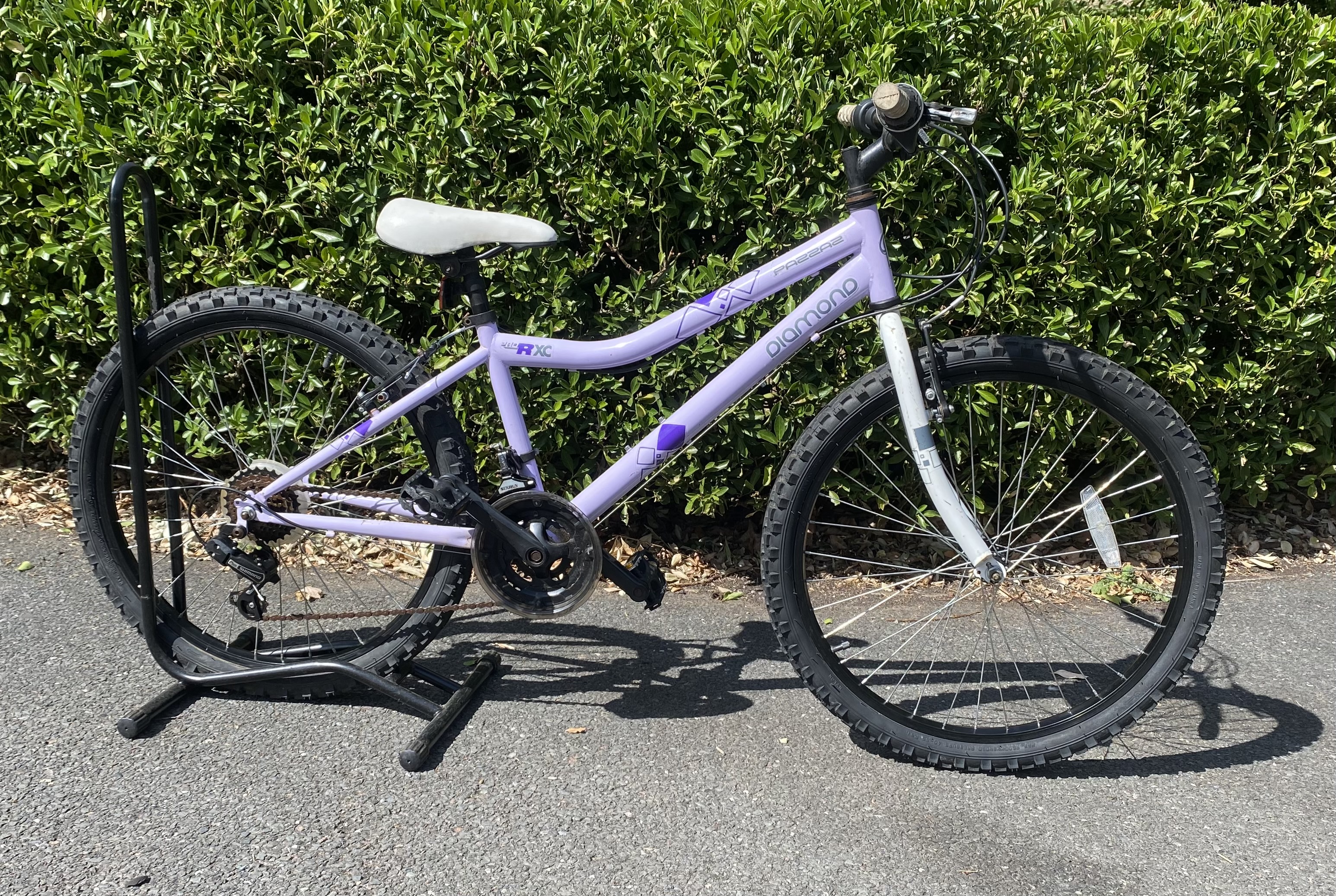 Frog 55 pink childs atb street bike